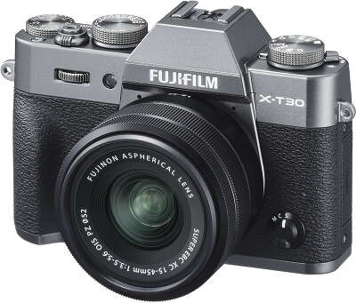 Цифровая фотокамера Fujifilm X-T30 Charcoal Silver kit (XC 15-45 f/3.5-5.6 OIS PZ)