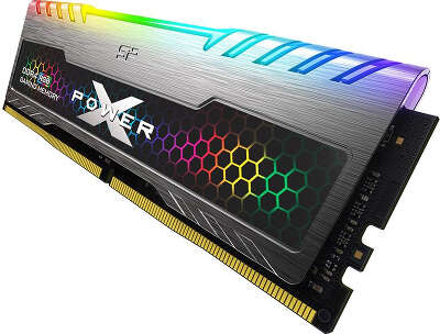 Набор памяти DDR4 UDIMM 2x16Gb DDR3200 Silicon Power XPOWER Zenith RGB (SP032GXLZU320BDB)