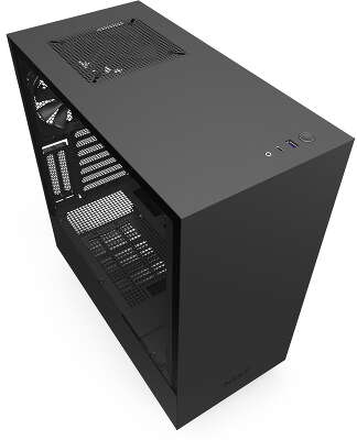 Корпус NZXT H510i Black, черный, ATX, Без БП (CA-H510I-B1)