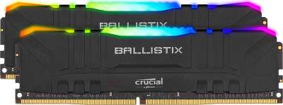 Набор памяти DDR4 DIMM 2x16Gb DDR3600 Crucial Ballistix RGB Black (BL2K16G36C16U4BL)