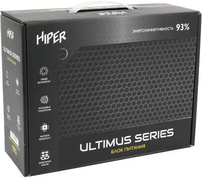 Блок питания 700Вт ATX HIPER HPB-700FMK2, 120 мм, 80 Plus Gold