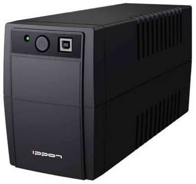 ИБП IPPON Back Basic 850S Euro black (линейно-интерактивный, 850VA, 480W, 3xEURO, USB) (1373876)