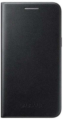 Чехол-книжка Samsung для Samsung Galaxy J1 mini EF-FJ105P, черный (EF-FJ105PBEGRU)