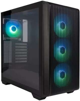Корпус Eurocase A301, черный, ATX, без БП (00-01064683)