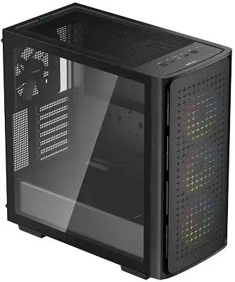 Корпус Deepcool CK560, черный, EATX, Без БП (R-CK560-BKAAE4-G-1)