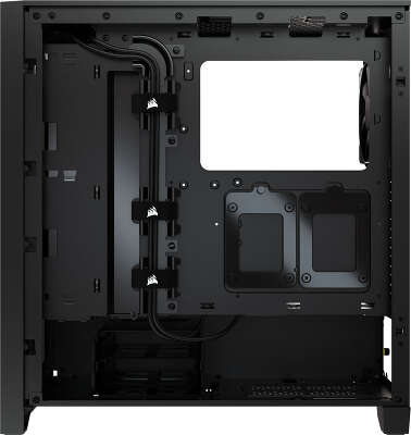 Корпус Corsair 4000D, черный, ATX, Без БП (CC-9011198-WW)