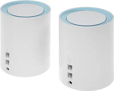 Бесшовный Mesh роутер Cudy M1200 (M1200(2-PACK)) AC1200 10/100BASE-TX белый (упак.:2шт)