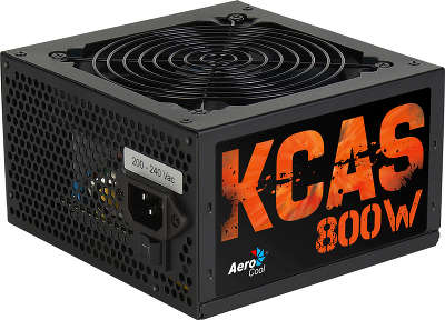 Блок питания 800W Aerocool ATX KCAS-800W 80+ bronze