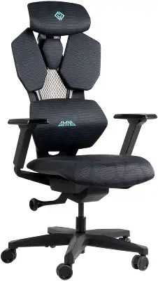 Кресло игровое GMNG GG-CH110B черный сиденье черный сетка/ткань с подголов. крестов. пластик черный пластик черный