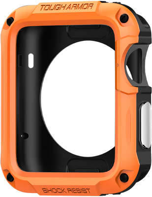 Чехол Spigen Tough Armor для Apple Watch 42 мм, оранжевый [SGP11503]