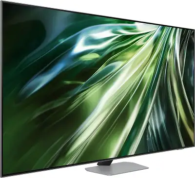 Телевизор QLED Samsung 55" QE55QN90DAUXRU Series 9 черненое серебро/серебристый 4K Ultra HD 120Hz DVB-T2 DVB-C DVB-S2 USB WiFi Smart TV