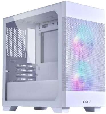 Корпус LIAN-LI Lancool 205M Mesh, белый, mATX, без БП (G99.OE744MS.10)