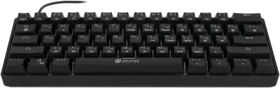 Клавиатура Оклик K713X механическая черный USB Multimedia for gamer LED