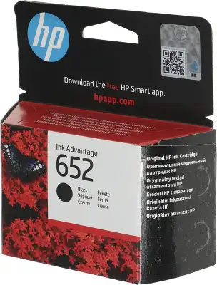 Картридж струйный HP 652 F6V25AE черный печ.гол.в компл. (360стр.) для HP DJ IA 1115/2135/3635/4535/3835/4675