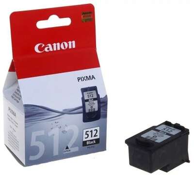 Картридж CANON PG-512 черный, 15 мл, 400 страниц