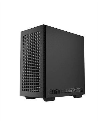 Корпус Deepcool CH370 без БП, боковое окно (закаленное стекло), черный, mATX
