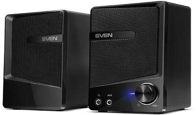 Колонки Sven 248 2.0 черный 6Вт