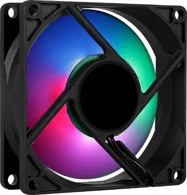Вентилятор AeroCool Frost 8, 80мм, 1500rpm, 28.3 дБ, 3pin+Molex, 1шт, FRGB