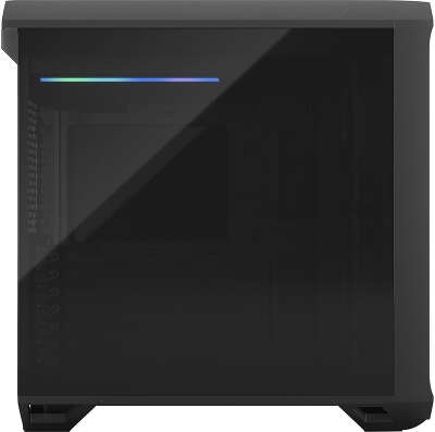 Корпус Fractal Design Torrent Compact Black TG Dark Tint, темно-серый, EATX, Без БП (FD-C-TOR1C-01)