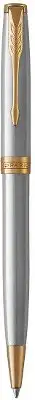 Ручка шариков. Parker Sonnet Core K527 (1931507) Stainless Steel GT M черн. черн. подар.кор.