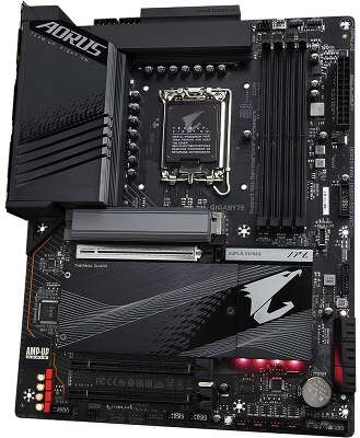 Материнская плата Gigabyte Z790 AORUS ELITE AX, Socket 1700, Intel®Z790, 4xDDR5-4800, HDMI+DP, 3xPCI-Ex16, 6xSATA3(RAID 0/1/5/10), 4xM.2, 8Ch Audio, 1x2.5GbLan, WiFi, (4+4)xUSB2.0, (5+2)xUSB3.2, (1+1)xUSB3.2 Type-C™, ATX, RTL {}