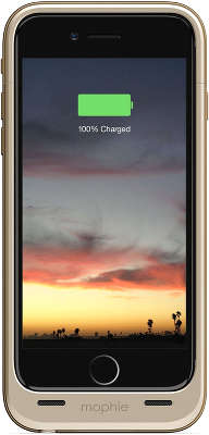 Аккумулятор-чехол Mophie Juice Pack Air для iPhone 6/6S, Gold [JPA-IP6-GLD]