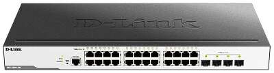 Коммутатор D-Link DGS-3000-28L/B1A Управляемый коммутатор 2 уровня с 24 портами 10/100/1000Base-T и 4 портами 1000Base-X SFP {3} (429576)
