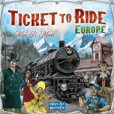 Настольная игра Ticket to Ride: Европа (от 8 лет)