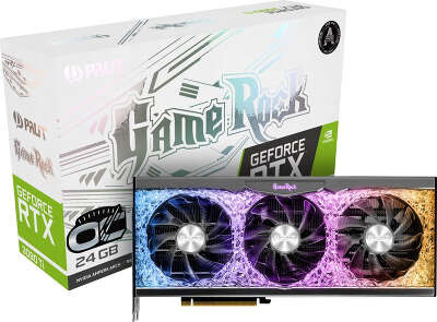 Видеокарта Palit NVIDIA nVidia GeForce RTX 3090 Ti GameRock OC 24Gb DDR6X PCI-E 3DP