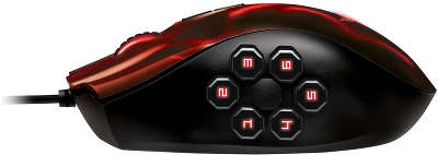 Мышь Razer Naga Hex, Red