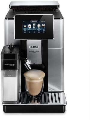 Кофемашина Delonghi Primadonna Soul ECAM610.74.MB 1450Вт черный/серебристый