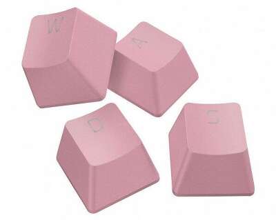 Кейкапы для клавиатуры Razer PBT Keycap Upgrade Set - Quartz Pink/ Razer PBT Keycap Upgrade Set - Quartz Pink
