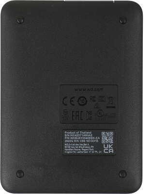 Внешний жесткий диск 4Tb [WDBU6Y0040BBK-WESN] (HDD) Western Digital Elements Portable