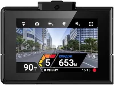 Видеорегистратор с радар-детектором Neoline X-Cop roadmaster GPS ГЛОНАСС черный