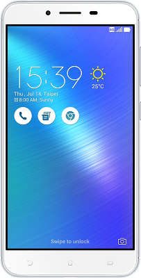 Смартфон ASUS ZenFone 3 Max ZC553KL 32Gb ОЗУ 2Gb, Silver