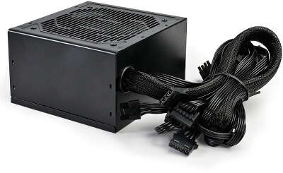 Блок питания ПК/ Power Supply PCCooler, 550W 80+ White (ATX, ATX 2.4, Non-modular, 1x24(20+4)pin 550mm, 1xCPU*2 8(4+4)pin 610+150mm, 1xPCIe*2 8(6+2)pin 510+150mm, 2xSATA*3+MOLEX4pin*1 450+150+150+150mm , Active, 120x120mm, 140x150x86mm, APFC, OVP, SCP, OP