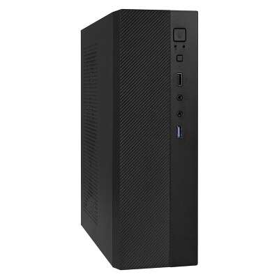 Корпус ExeGate MI-301U, черный, mATX, Без БП (EX291267RUS)