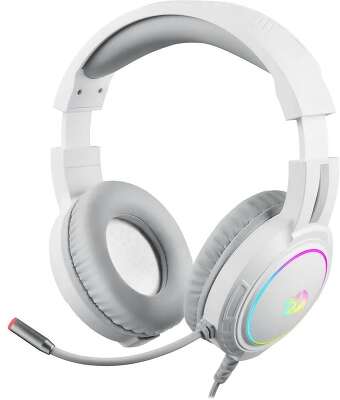 Defender Игровая гарнитура Mento RGB, 3.5мм, белые Redragon (70708)