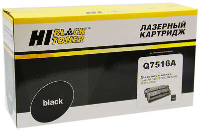 Картридж Hi-Black (HB-Q7516A) для HP LJ 5200, 12K