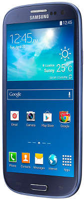 Смартфон Samsung GT-I9301 Galaxy S3, metallic blue (GT-I9301MBISER)