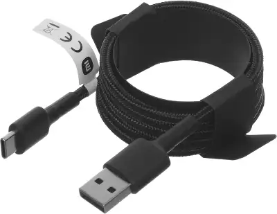 Кабель Xiaomi Mi Braided SJV4109GL USB (m)-USB Type-C (m) 1м черный