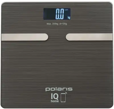 Весы напольные электронные Polaris PWS 1892 макс.180кг графитовый