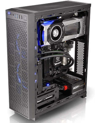 Корпус Thermaltake Core G3 черный без БП mATX 2xUSB2.0 2xUSB3.0