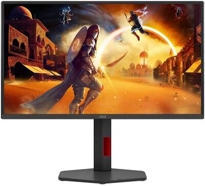 Монитор 25" AOC Q25G4SR Black (IPS, 2560x1440, 300Hz, 0.3 ms, 178°/178°, 450 cd/m, 1000:1, +2xHDMI 2.1, +DisplayPort 1.4, +MM)