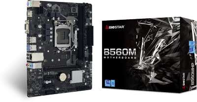 Материнская плата mATX LGA1200 Biostar B560MHP