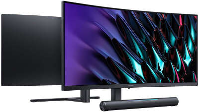 Монитор Huawei 34" MateView GT ZQE-CAA черный VA LED 1ms 21:9 HDMI M/M матовая HAS 350cd 178гр/178гр 3440x1440 190Hz DP Quad 2K (1440p) USB