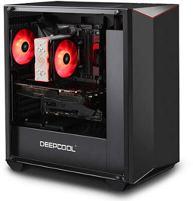 Корпус Deepcool EARLKASE RGB V2, черный, ATX, Без БП (EARLKASE RGB V2)