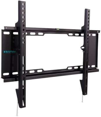 Кронштейн для телевизора Kromax IDEAL-101 черный 32"-90" макс.40кг настенный фиксированный