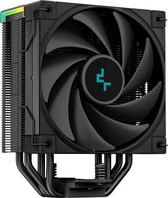 Кулер для процессора DEEPCOOL AK400 G2 DIGITAL NYX LGA1851/1700/1200/115X/AM5/AM4 (12шт/кор, TDP 220W, PWM, Fan 120mm, 4 тепл. трубки, черный) RET (R-AK400G2-BKNNMN-GJD-1)