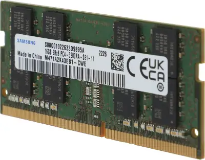 Оперативная память Samsung DDR4 16GB SO-DIMM 3200MHz 1.2V (M471A2K43EB1-CWE) 1 year, OEM
